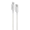 Cabo USB-C Macho / Apple Lightning 1mt - Branco