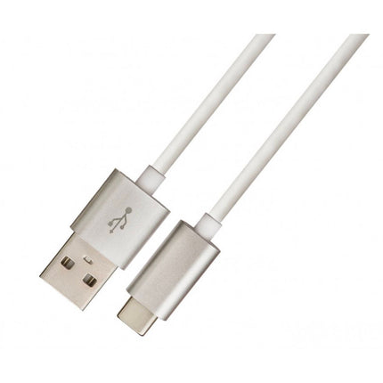 Cabo USB 2.0 Macho / USB-C 3.1 Macho 1mt-Fichas e cabos-DCU-Music Stage