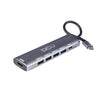 Adaptador USB-C Macho/HDMI+USB+PD