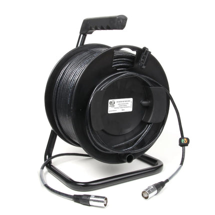 Cabo CAT6A U/FTP RJ45 c/ Enrolador - 100mt-Fichas e cabos-Emelec-Music Stage
