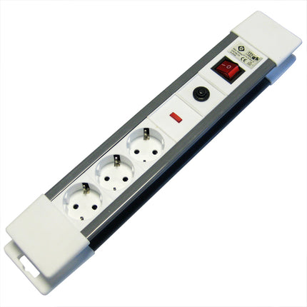 Extensão Eléctrica 3 Vias Shucko c/ Protecção 10mt c/ Int-Electricidade-EDC-Music Stage