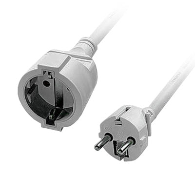 Extensão Eléctrica Schuko Macho / Schuko Fêmea 5mt-Electricidade-SMI-Music Stage