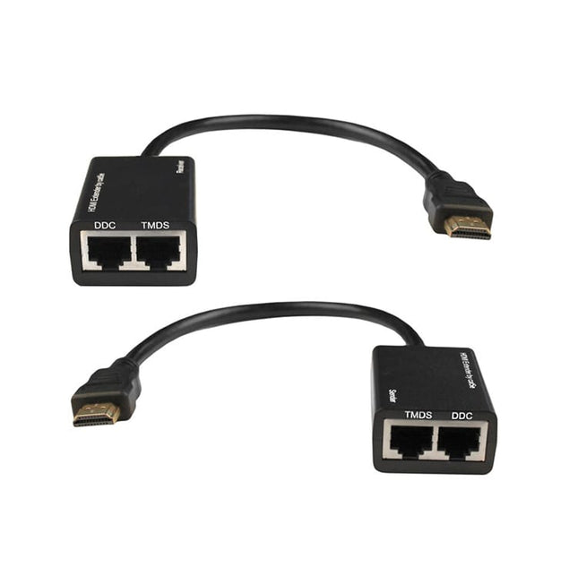 Extensor HDMI via Cat5e/6 máx 30mt-Tv audio video-SMI-Music Stage