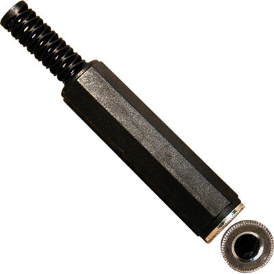 Ficha 6,35 Fêmea ST - Plástico-Fichas e cabos-SMI-Music Stage