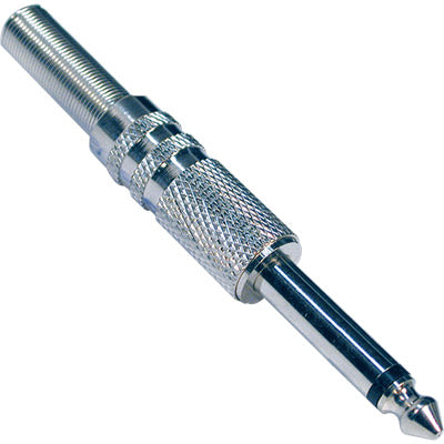 Ficha 6,35 Macho Mono - Metal-Fichas e cabos-EDC-Music Stage