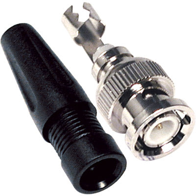 Ficha BNC Macho Parafuso RG58-Fichas e cabos-SMI-Music Stage