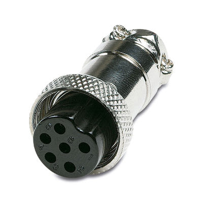 Ficha Micro Fêmea 6 Pinos-Fichas e cabos-SMI-Music Stage