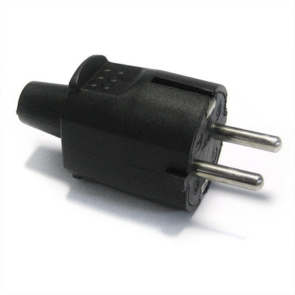 Ficha Schuko Macho Borracha - Preta-Electricidade-SMI-Music Stage