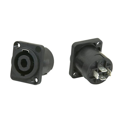 Ficha Speakon Fêmea 4 Pinos Painel-Fichas e cabos-EDC-Music Stage