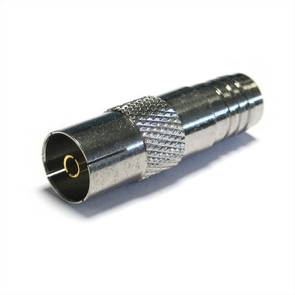 Ficha TV Fêmea Cravar RG6-Fichas e cabos-EDC-Music Stage