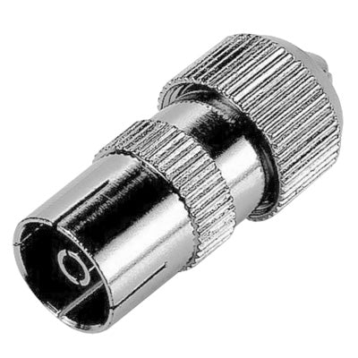 Ficha TV Fêmea - Metal-Fichas e cabos-EDC-Music Stage