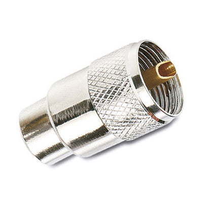Ficha UHF (PL) Macho Rosca RG213-Fichas e cabos-EDC-Music Stage