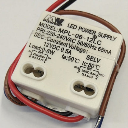 Fonte Alimentação AC230V/DC12V 0,5A 6W-Iluminacao e led-SMI-Music Stage