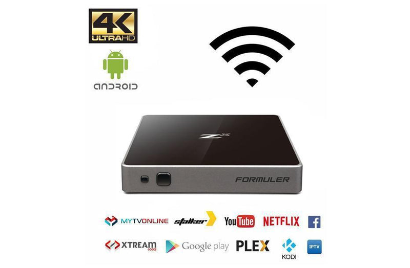 Formuler Zx Récepteur IPTV Multimedia Android 7.0 4K UHD