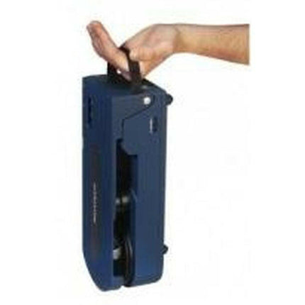 Gira Discos Portátil 33/45 RPM USB 1x 0,5W (Azul)-Leitor de Vinil-Ricatech-Music Stage