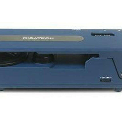 Gira Discos Portátil 33/45 RPM USB 1x 0,5W (Azul)-Leitor de Vinil-Ricatech-Music Stage