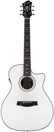 Hagstrom SILJAN II GRAND AUDITORIUM CE WH-Guitarras Eletroacústicas-Hagstrom-Music Stage