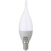 Lâmpada LED Tipo Chama Vela E14 6W 480lm 3000K Branco Quente