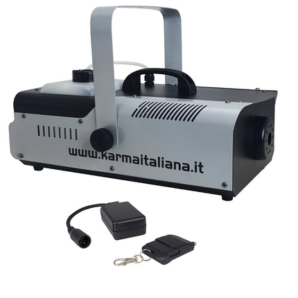 Máquina Fumos 1500W DMX c/ Comando (RF)-Som e luz-Karma-Music Stage