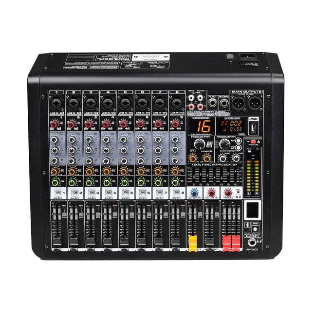 Mesa Mistura 10 Canais DSP - Glemm-Som e luz-GLEMM-Music Stage