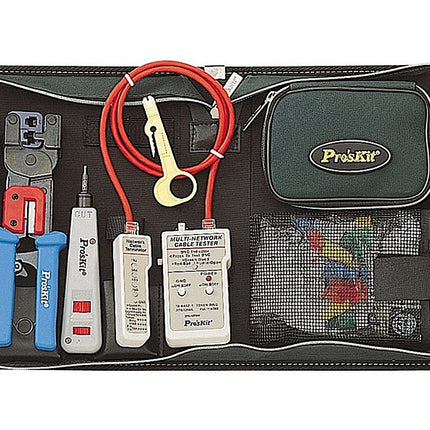 Kit Básico Instalação/Reparação Redes-Apoio tacnicobricol-ProsKit-Music Stage