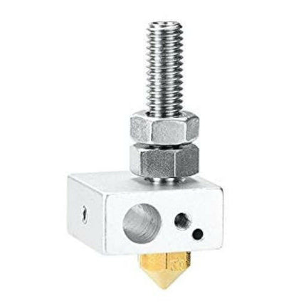 Kit Extrusora c/Bico Latão 0,4mm+Bloco Aluminio - 1,75mm-Robotica e prototipagem-SMI-Music Stage