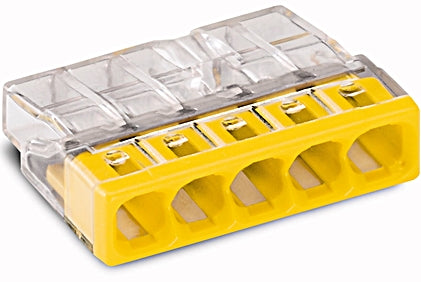 Ligador 5x2,5mm² - 450V 24A-Electricidade-Wago-Music Stage