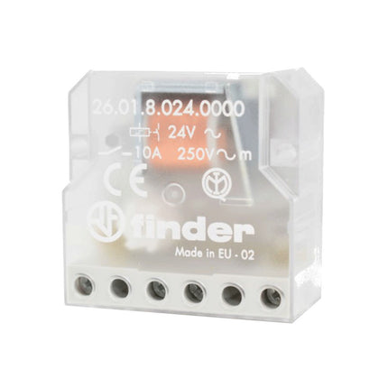 Relé AC24V Impulsos 1NA/10A-Componentes eletronicos-Finder-Music Stage