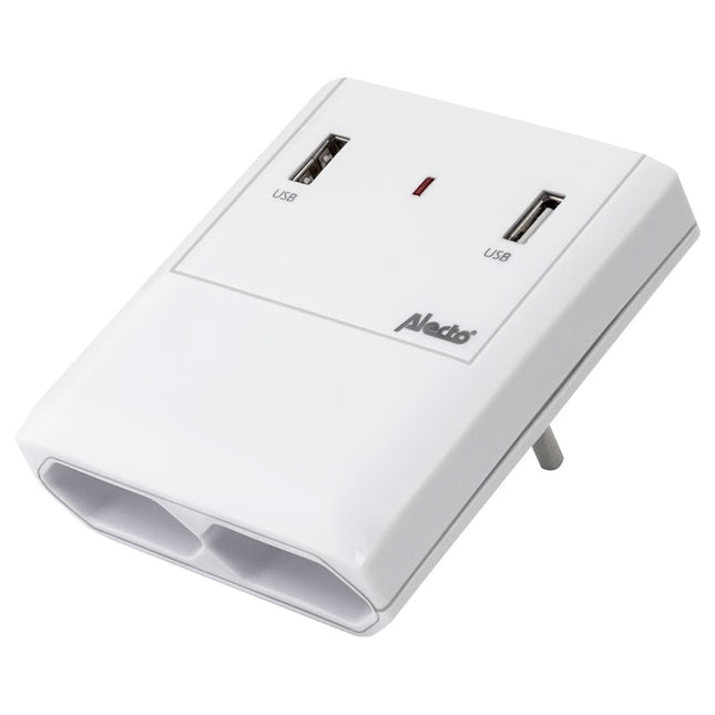 Transformador AC230V/DC5V 2A 2xUSB + AC230V-Energia-SMI-Music Stage