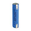 Bateria Lítio 3,7V 1600mA - ICR18500 c/ Terminais