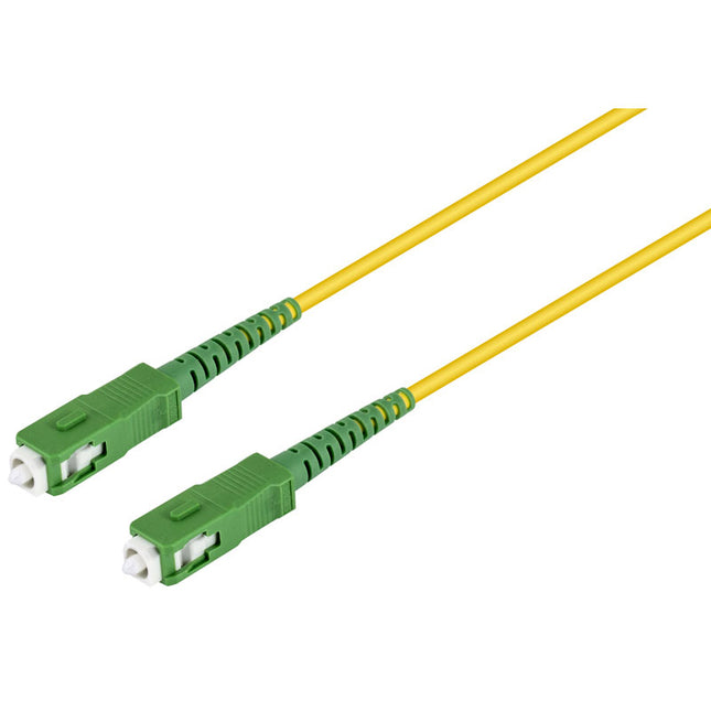 Cabo Fibra Óptica SC /SC - Monomodo - Simplex - 1mt-Fichas e cabos-SMI-Music Stage