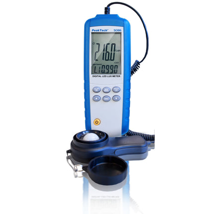 Luxímetro Digital LED - 400.000 Lux-Instrumentacao-PeakTech-Music Stage