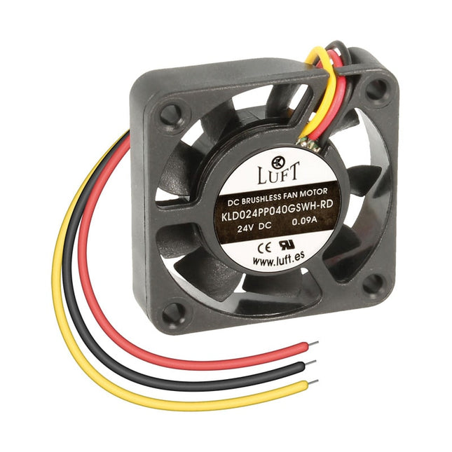 Ventilador DC24V - 40x40x10mm (3 Fios)-Componentes eletronicos-Luft-Music Stage