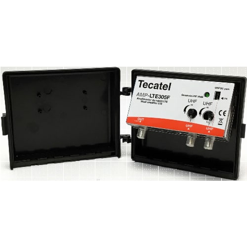 Amplificador Mastro UHF 30dB LTE-Tv audio e video-Tecatel-Music Stage