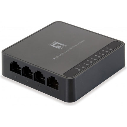 Switch Fast Ethernet 5 Portas 100Mbps-Informatica e Multimedia-Levelone-Music Stage