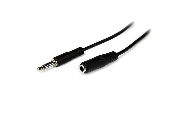 Cabo Jack 6.3mm Macho - Jack 6.3mm Femea Stereo (3metros)