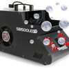 Máquina de Fumos e Bolhas Sabão 1500W DMX c/ Efeito LED RGB (SB1500LED) - beamZ