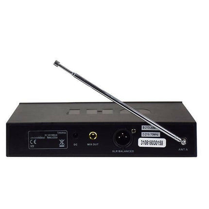 Microfone Headset - Cabeça s/ Fios + Receptor VHF 210MHz-Microfones Sem Fios-Karma-Music Stage