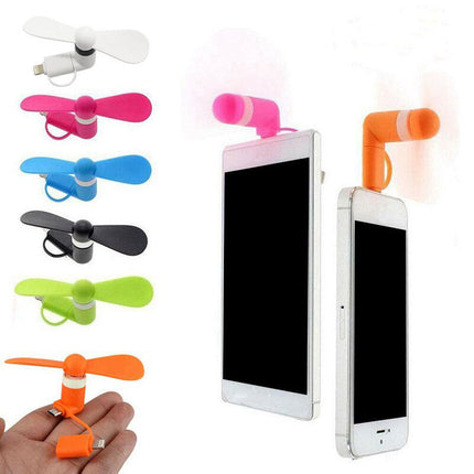 Mini Ventilador Apple Lightning - Laranja-Informatica e Multimedia-SMI-Music Stage