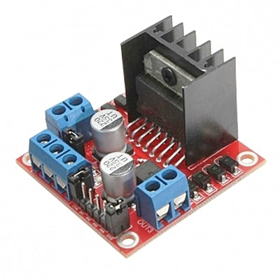 Módulo Controlador H-Brigde Dual p/ Motor Passo-Passo -L298N-Robotica e prototipagem-Funduino-Music Stage