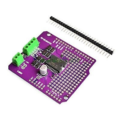 Módulo Controlador Motor p/ Uno e Mega - L298P-Robotica e prototipagem-Funduino-Music Stage