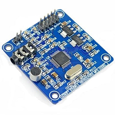 Módulo MP3 c/ Microfone p/ Funduino VS1003-Robotica e prototipagem-Funduino-Music Stage