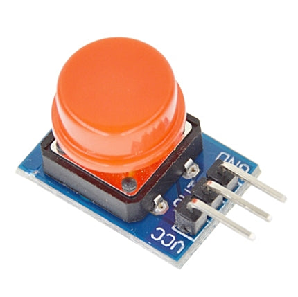 Módulo Pulsador c/ Botão - 12x12mm-Robotica e prototipagem-Funduino-Music Stage