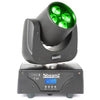 Moving Head LED Profissional QUAD RGBW 4 LEDs OSRAM x 15W DMX c/ Lentes Rotativas