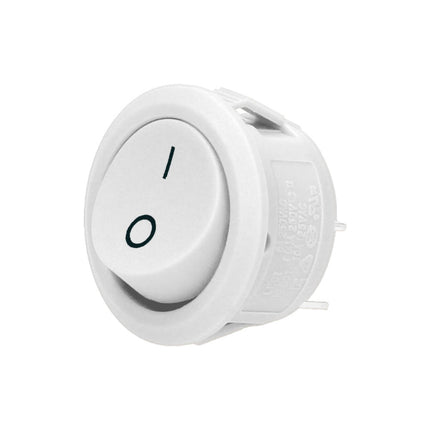 Interruptor Basculante 1 Circuito 6A 250V Branco-Electricidade-Orno-Music Stage