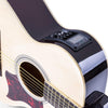 Pack Showkit Guitarra Acústica + Amplificador 40W + Acessórios (Madeira) - MAX