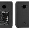 Par Colunas Monitor Amplificadas 3" 30W Preto (SMN30) - VONYX