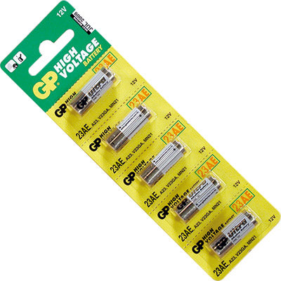 Pilha 12V 23A Alcalina (Blister 5)-Energia-GP-Music Stage