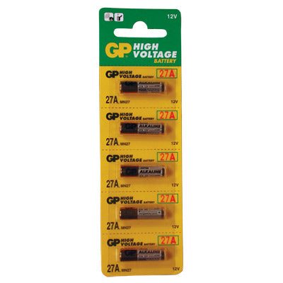 Pilha 12V 27A Alcalina (Blister 5)-Energia-GP-Music Stage