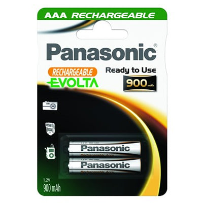Pilha Recarregável R03 900mAh (Blister 2)-Energia-Panasonic-Music Stage